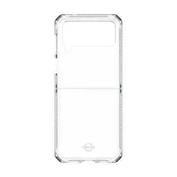 Itskins Hybrid Clear Case For Samsung Galaxy Z FliP 4 - Transparent - Tashqila Itskins Hybrid Clear Case For Samsung Galaxy Z FliP 4 - Transparent - Tashqila